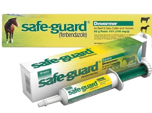 Safeguard dewormer paste - dewormer, for