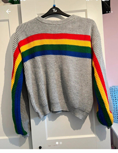 Shein grey crew neck - neck, pullover