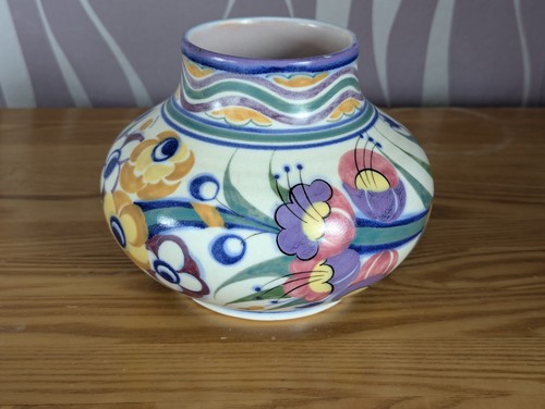Poole pottery vase circa - poole,