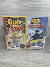 Bob The Builder Live! 2002 VHS