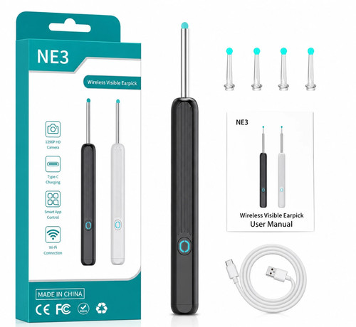 Ear wax remover camera wifi - wax,