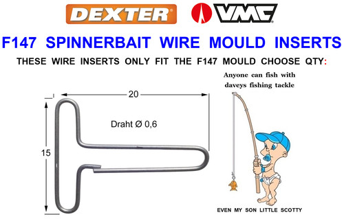 Dexter diy spinner bait jig - dexter,