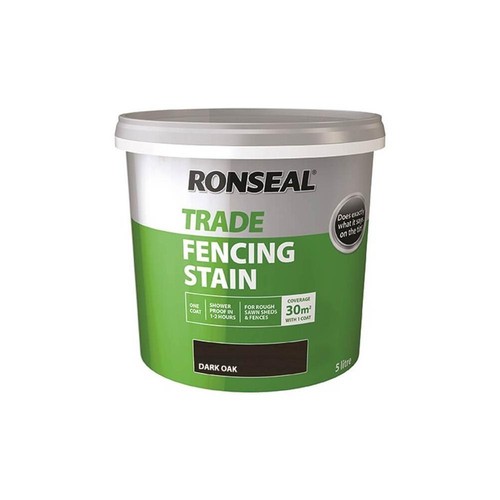 Ronseal trade fencing - ronseal, stain