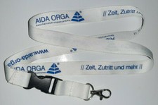 AIDA ORGA Time Attendance Lanyard Lanyard NEW (M56)