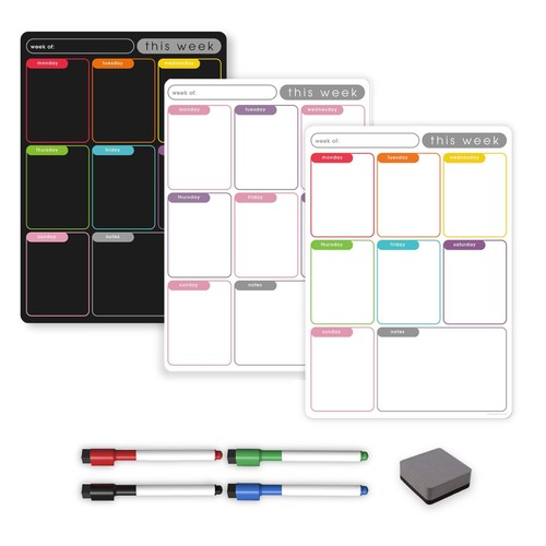 Magnetic weekly planner - weekly,