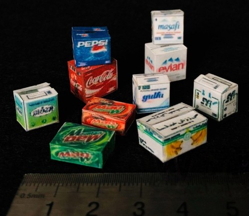 Diorama wwii supply boxes - wwii,