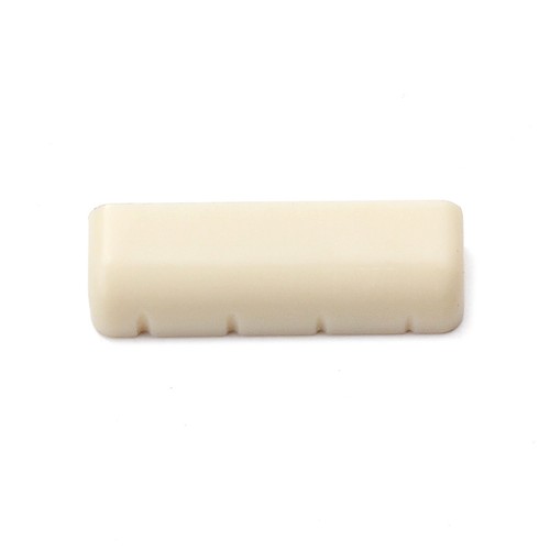 Ivory plastic bridge - ivory, nut
