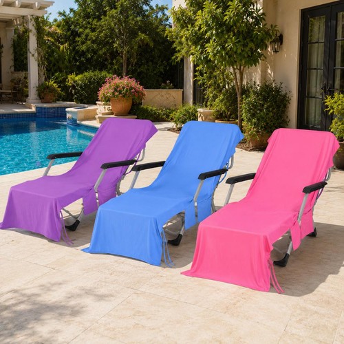 Sun lounger cover with - sun,