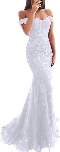 Tulle prom dresses long sexy - prom,