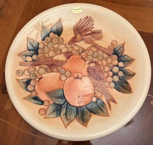 Moorcroft birds fruit - moorcroft,