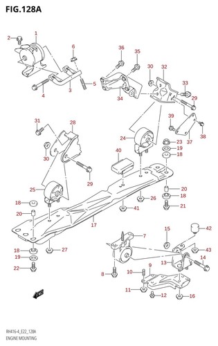 Suzuki genuine bolt - genuine, 80)