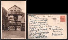 Exeter Mols coffe House Devon Postcard. Posted 1944 Ilfracombe