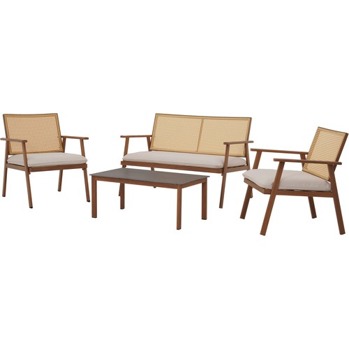 Rattan sofa set - sofa,