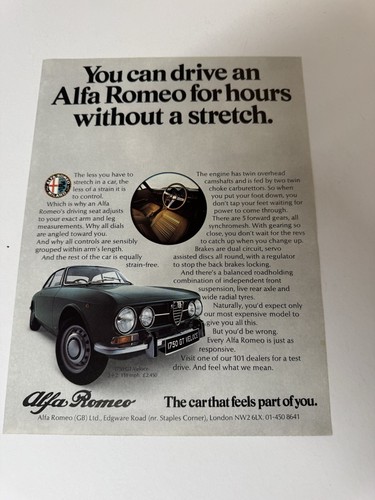 Original 1971 alfa romeo 1750 - alfa,