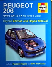 PEUGEOT 206 HAYNES CAR MANUAL