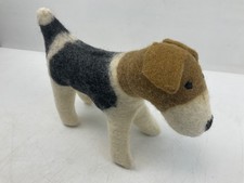 Amica Handmade Wool Felt Freda the Fox Terrier Dog