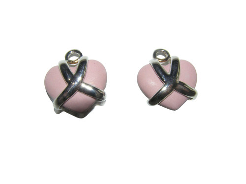 Wedgwood pink heart - wedgwood, x