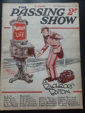 UK Story Paper – THE PASSING SHOW No. 633, Oct 9, 1926 – Richmal Crompton