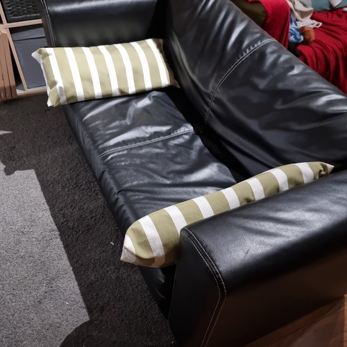 Ikea askeby two seat leather - ikea,
