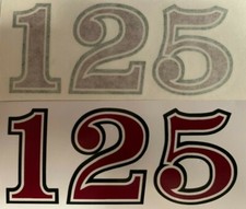 HONDA SL125 SIDE PANEL DECALS X 2