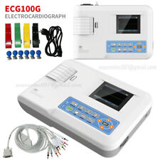 CONTEC ECG100G 1 Channel Electrocardiograph EKG Machine ECG Monitor Portable