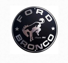 Ford bronco tin sign - ford,