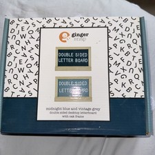 Quality Msg Board Felt Letters +Oak Frame and Stand. Wedding, Party Use? 