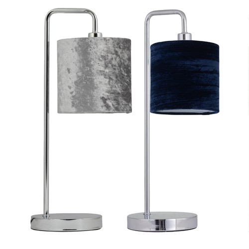 Modern 45cm arched table - modern, lamp