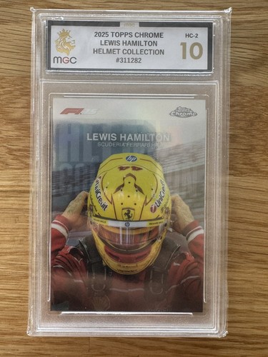 2025 topps chrome lewis - f1,