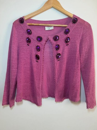 Vintage kaliko pink - kaliko,