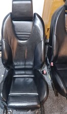 Recaro Black Leather Sports