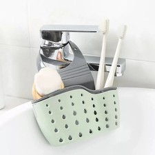 Kitchen Hanging Storage Drain Sink Organiser Rack Sponge Caddy Holder Plastic