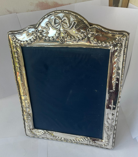 Sterling silver photo frame - silver,