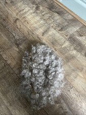 Grey Curly Medium Length Wig