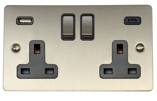 Fss3911 flat plate brushed - fss3911,