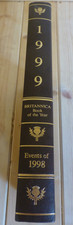 ENCYCLOPEDIA BRITANNICA BOOK OF THE YEAR 1999 - EVENTS OF 1998 (N/M Condition)