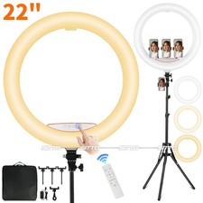 Led ring light tripod - 22",