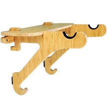 Bike Wall Mounted Rack made of Bamboo Grassracks Storage