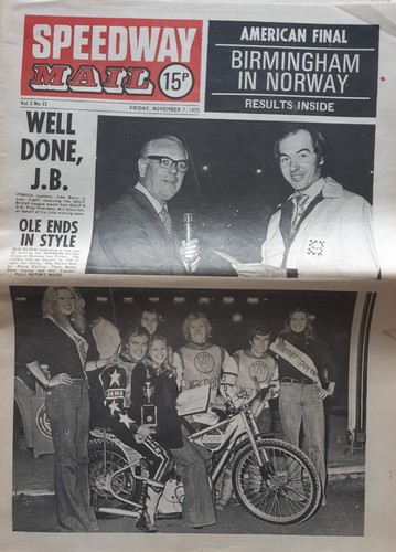 Speedway mail newspaper ivan - speedway, newspaper: