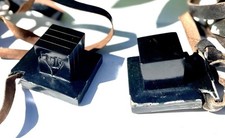 Antique Pair Of Jewish Prayer Tefillin Box Phylacteries c1900