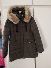 Zara Women's Khaki Green Coat