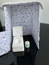 Sylvanian Families Camping Toilet Tent With Accessories