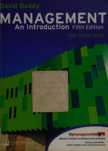 Management introduction by - an,