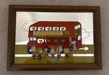 Vintage Framed Snoopy Mirrors 1970s - See Images For Designs