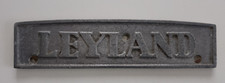 Leyland Commercial Bus Truck Lorry Cab Radiator Grill Badge - ex vehicle 