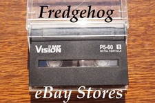 GREAT QUALITY BASF / EMTEC P5-60 MP  VIDEO 8 / 8mm CAMCORDER TAPE / CASSETTE