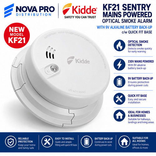 Kidde sentry kf21 hard - hard, wired