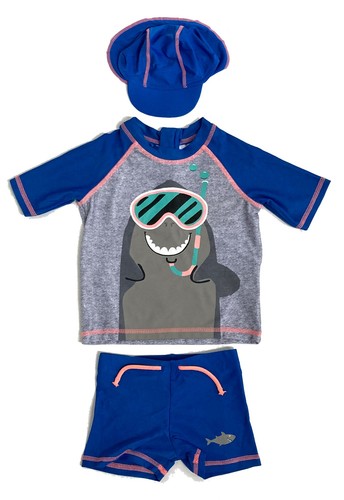 Baby boys shark - baby, sunsuit