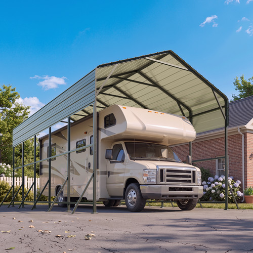 14x25ft heavy duty metal - rv,