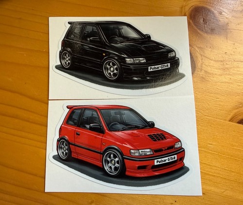 Nissan pulsar gti cartoon - nissan,